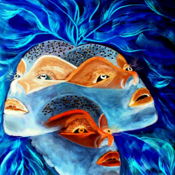Digital Arts titled "samba" by Mysane, Original Artwork, Digital Painting
