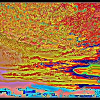 Arts numériques intitulée "Sous des cieux imbé…" par Mysane, Œuvre d'art originale, Peinture numérique