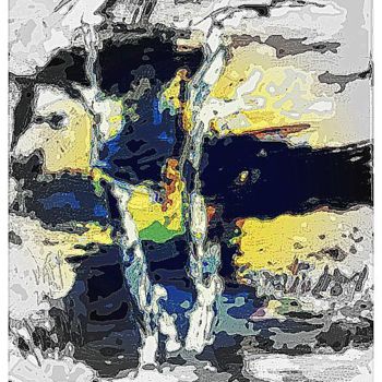Цифровое искусство под названием "le-trou-noir.jpg" - Mysane, Подлинное произведение искусства, Цифровая живопись