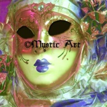 Fotografia zatytułowany „Mask” autorstwa Surreal Art Mystic-Photos, Oryginalna praca, Inny