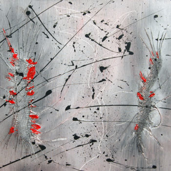 Schilderij getiteld "Underworld" door N.A. Dietzen, Origineel Kunstwerk, Acryl