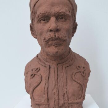 雕塑 标题为“Le Zouave” 由Nacera Kaïnou, 原创艺术品, 兵马俑