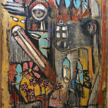 Painting titled "1984" by Nacho Martínez, Original Artwork, Other