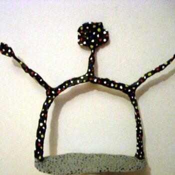 Sculpture intitulée "swbunt" par Nachsued, Œuvre d'art originale