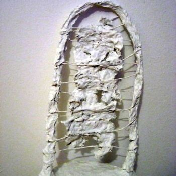 Sculpture intitulée "gefangen" par Nachsued, Œuvre d'art originale