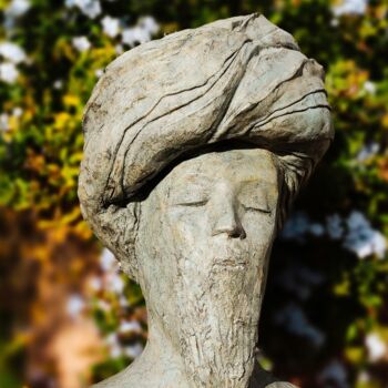 Скульптура под названием "Mazuî" - Nad, Подлинное произведение искусства, Терракота