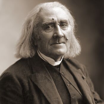 "Franz Liszt" başlıklı Fotoğraf Nadar tarafından, Orijinal sanat, Fotoşopsuz fotoğraf