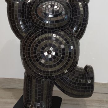 Skulptur mit dem Titel "Sculpture Petit our…" von Nadege Gesvres, Original-Kunstwerk, Mosaik