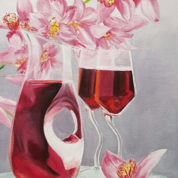 Pintura titulada "Orchid" por Nadezhda Brinke, Obra de arte original, Oleo
