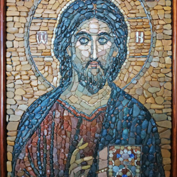 "Saviour-the Almighty" başlıklı Heykel Nadezhda Korolenko tarafından, Orijinal sanat, Mozaik