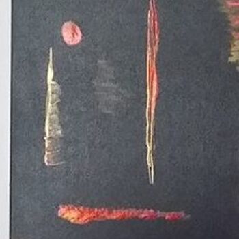 Pittura intitolato "tri.jpg" da Nadia Guivarch, Opera d'arte originale, Gouache
