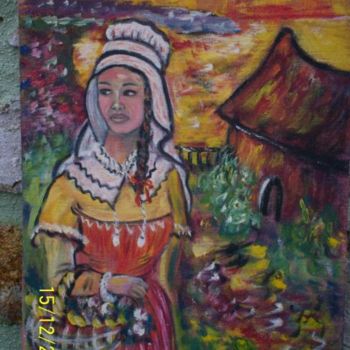 Painting titled "La Belle-Ilienne" by Nadia De Lima, Original Artwork, Oil