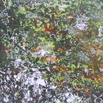 Pintura titulada "mangrove" por Nadine Flicourt (nafli), Obra de arte original, Acrílico