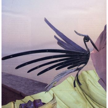 Fotografia intitolato "Oiseau mécanique.jpg" da Nadine Hiver, Opera d'arte originale