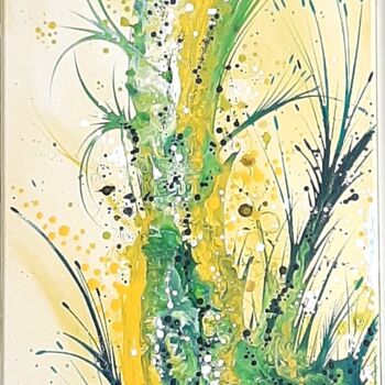 제목이 "EXALTER"인 미술작품 Nadine Stoeltzlen로, 원작, 아크릴 나무 들것 프레임에 장착됨