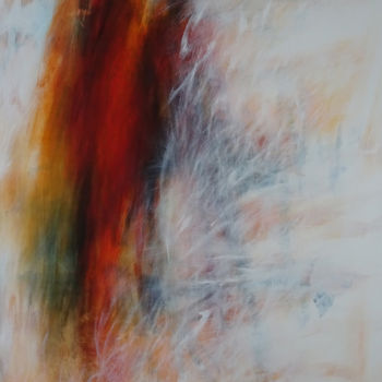 Malerei mit dem Titel "Arrêt sur espace-te…" von Nadine Arrieta, Original-Kunstwerk, Öl
