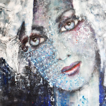 Картина под названием "STARFISH" - Nadine Bourneix, Подлинное произведение искусства, Акрил