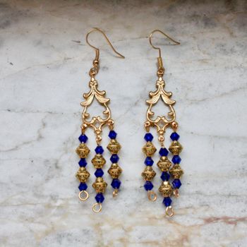 "Boucles d'oreilles…" başlıklı Design Nadine Wandel tarafından, Orijinal sanat, Küpeler