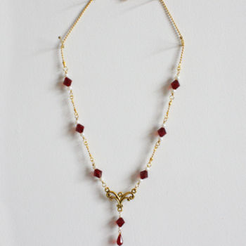 设计 标题为“collier-swarovski-a…” 由Nadine Wandel, 原创艺术品, 珠宝首饰