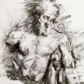 Drawing titled "Of the Greeks, the…" by Nagia Chrisanthacopoulou, Original Artwork