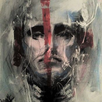 Peinture intitulée "Power" par Magdalena Dluginska, Œuvre d'art originale, Acrylique