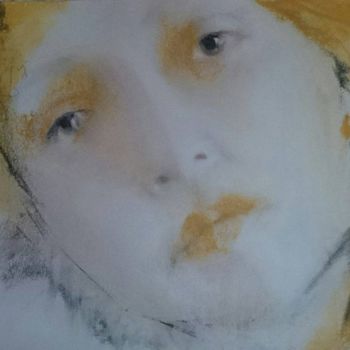 Dibujo titulada "APRES TOUT" por N   A    I   L   I, Obra de arte original, Pastel