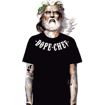 Digital Arts titled "dope cheff" by Naim Omak, Original Artwork, Collages