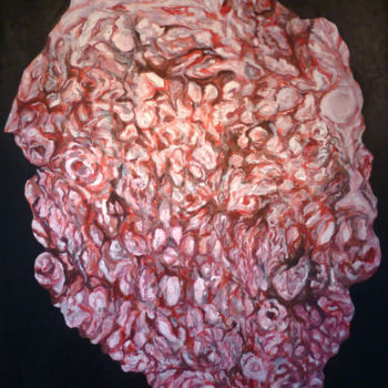 Painting titled "Sans titre" by Bertrand Naivin, Original Artwork, Acrylic