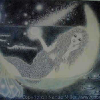 Drawing titled "Pisces" by Nanae Miller, Original Artwork, Other