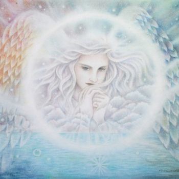 Drawing titled "Universal wish" by Nanae Miller, Original Artwork, Other