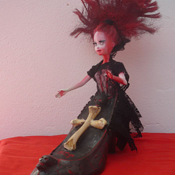 Скульптура под названием "Morte vivante" - Nancy Cardinal, Подлинное произведение искусства, Мультимедиа