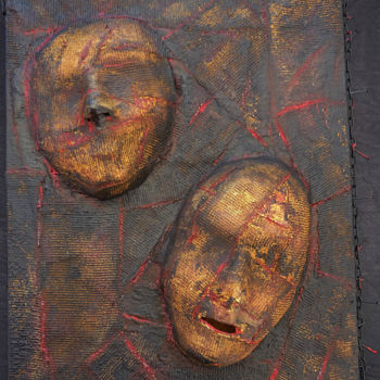 Escultura titulada "Duo" por Nancy Cardinal, Obra de arte original, Otro