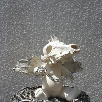 Скульптура под названием "Nouveau né" - Nancy Cardinal, Подлинное произведение искусства, Мультимедиа