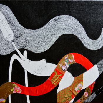 "Lorette" başlıklı Tablo Nancy Van Reeth tarafından, Orijinal sanat