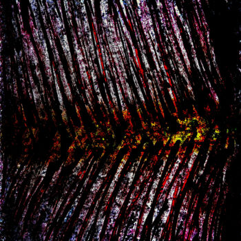 Painting titled "Dark Night Of The S…" by Nancy A-Mechrek, Original Artwork, Acrylic