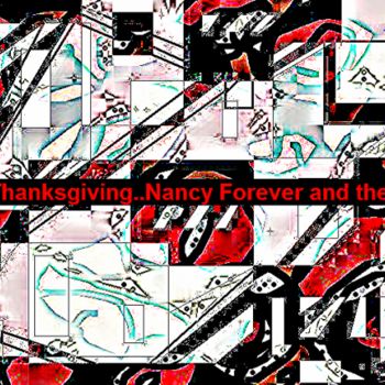 Malarstwo zatytułowany „happy thanksgiving” autorstwa Nancy Forever, Oryginalna praca