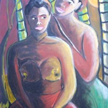 Pintura titulada "adolescencia" por Fernando Millares Basadre, Obra de arte original