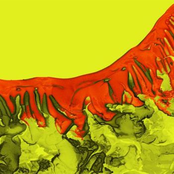 Digital Arts με τίτλο "The Silkworm Larva" από Cris Orfescu, Αυθεντικά έργα τέχνης, Ψηφιακή ζωγραφική