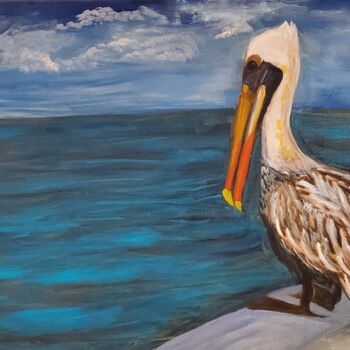 Painting titled "Serene Encounters" by Naomi Czupryna, Original Artwork, Oil