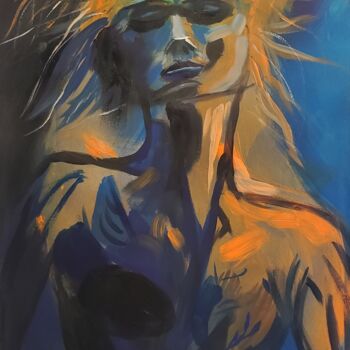 绘画 标题为“Illuminated Passion” 由Naomi Czupryna, 原创艺术品, 喷漆