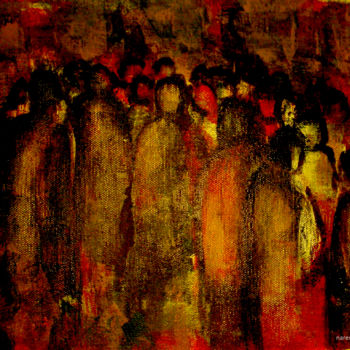 安装 标题为“crowd” 由Narendraraghunath, 原创艺术品