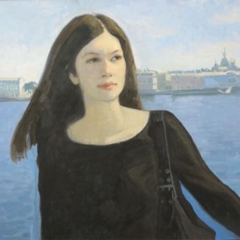 Картина под названием "Лена" - Evgenia Belyakova, Подлинное произведение искусства