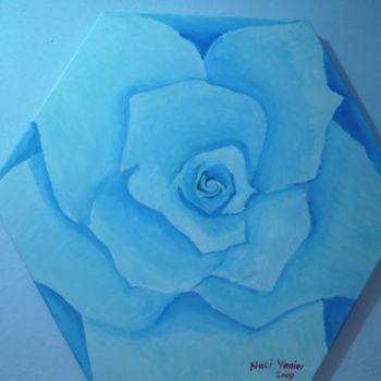 "blue rose" başlıklı Tablo Naci Yeni̇Er tarafından, Orijinal sanat