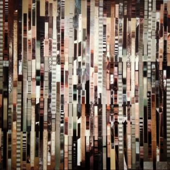Collages intitulée "L'air du temps" par Nash, Œuvre d'art originale, Collages