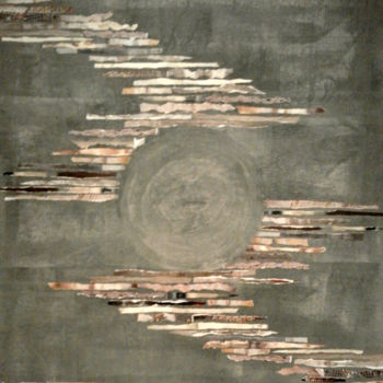 Collages intitulée "Ecrins de rêve" par Nash, Œuvre d'art originale, Collages