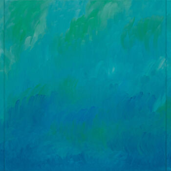 Картина под названием "Monet Pond" - Nataliia Sydorova, Подлинное произведение искусства, Масло Установлен на Деревянная рам…