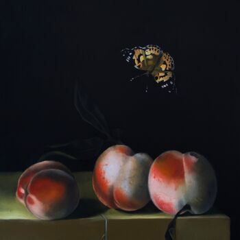 Pittura intitolato "Reproduction nature…" da Natacha Bito, Opera d'arte originale, Olio