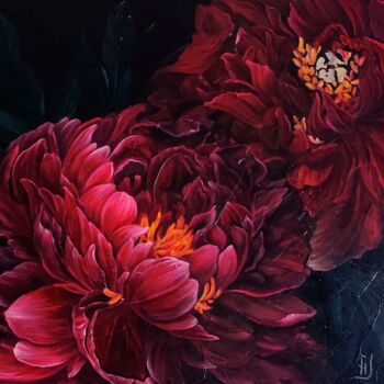 Картина под названием "Страсть" - Наталия Иванченко, Подлинное произведение искусства, Масло