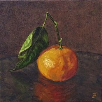 Pintura titulada "Die Mandarine" por Natalia Jelusic, Obra de arte original, Oleo