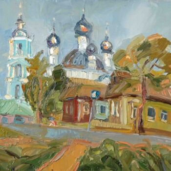 Malerei mit dem Titel "Давыдово" von Natalia Kucherenko, Original-Kunstwerk, Öl